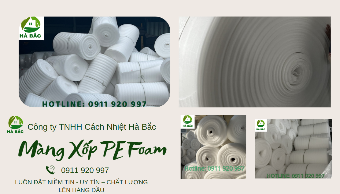 Mút Xốp PE Foam Tại Thuận An – Bình Dương