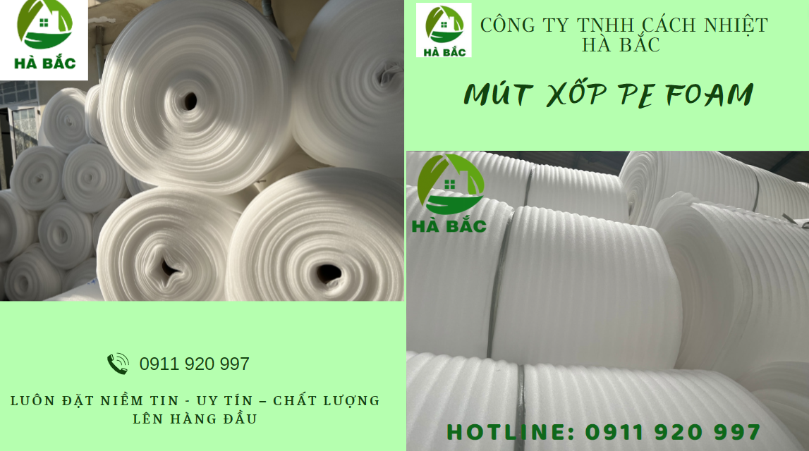 Mút Xốp PE Foam Giá Rẻ Tại Thuận An – Bình Dương