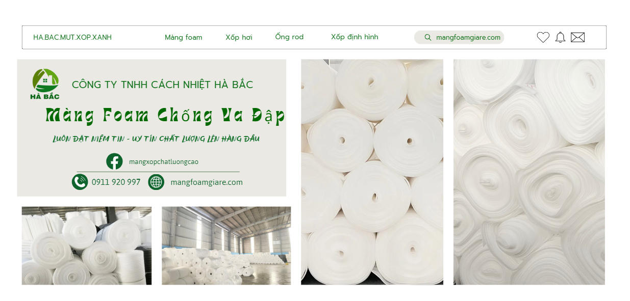 Màng foam chống va đập tại Nhơn Trạch – Đồng Nai