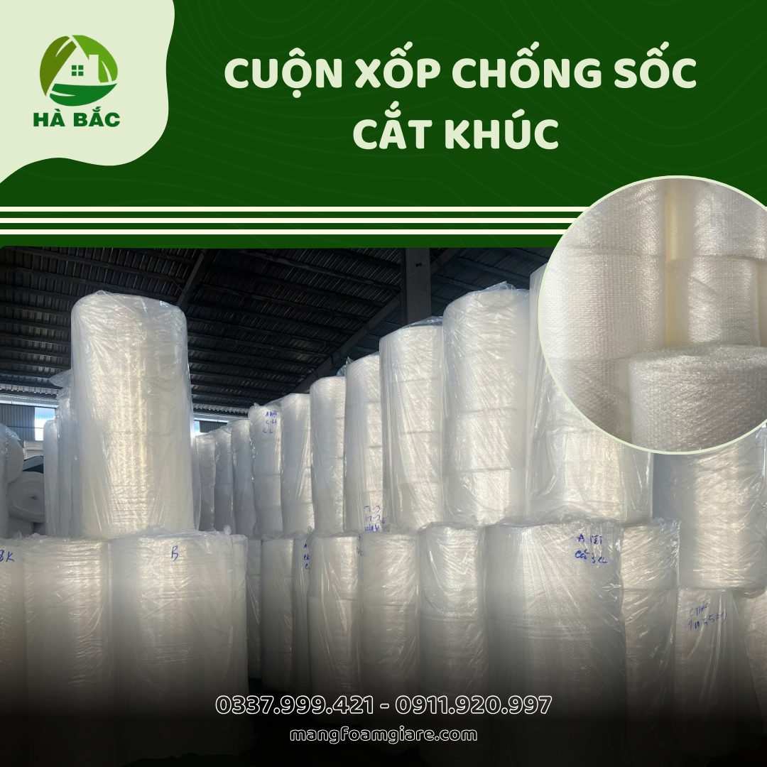 Cuộn Xốp Chống Sốc Cắt Khúc 20cm Đến 70cm Tại Hồ Chí Minh