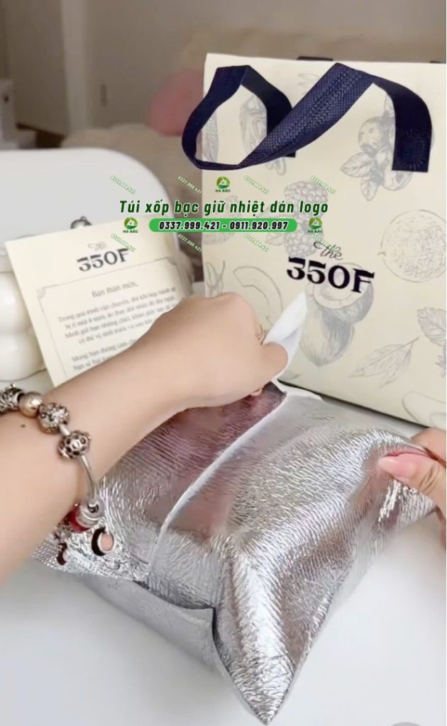 túi xốp bạc giữ nhiệt