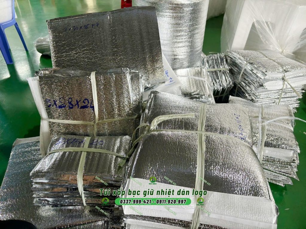 túi xốp bạc giữ nhiệt