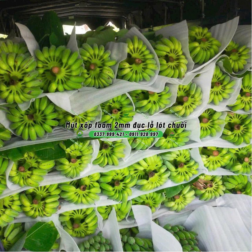 mút xốp Foam 2mm đục lỗ