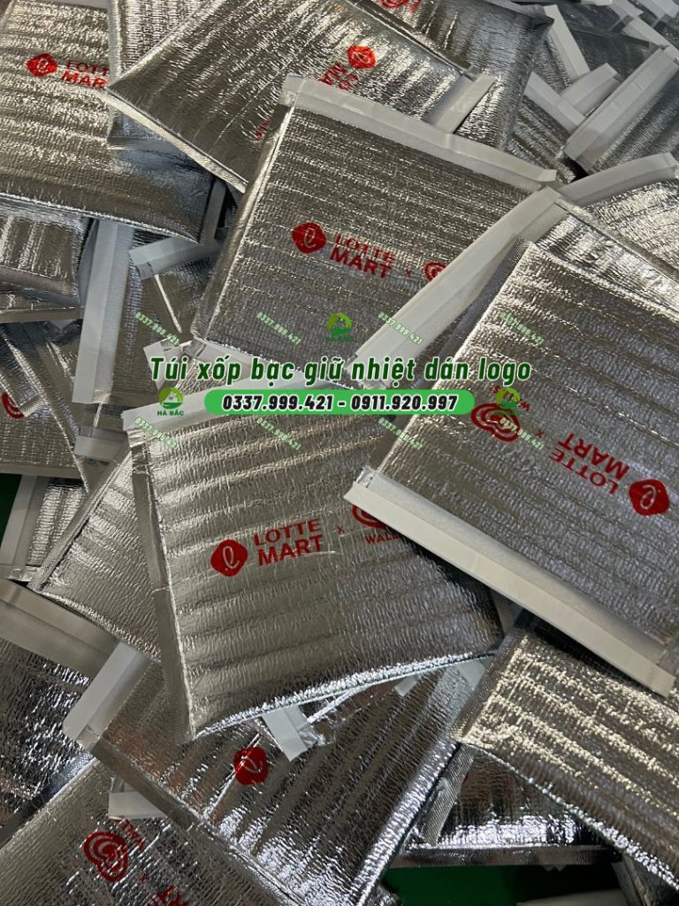 túi xốp bạc giữ nhiệt