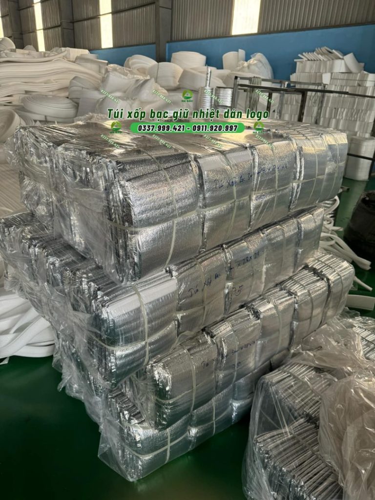 túi xốp bạc giữ nhiệt