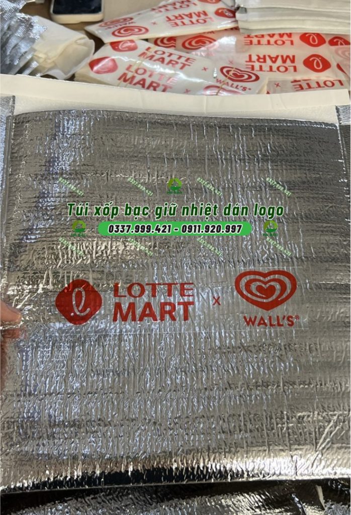 túi xốp bạc giữ nhiệt