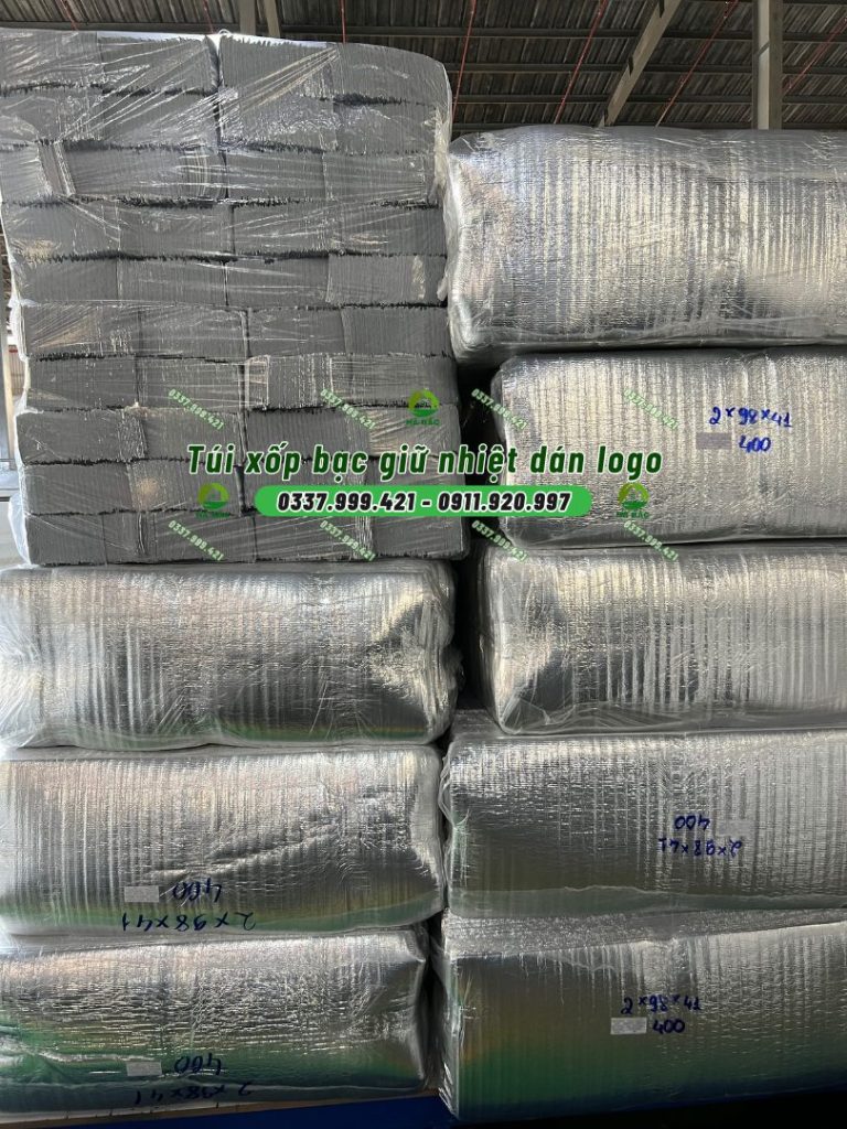 túi xốp bạc giữ nhiệt