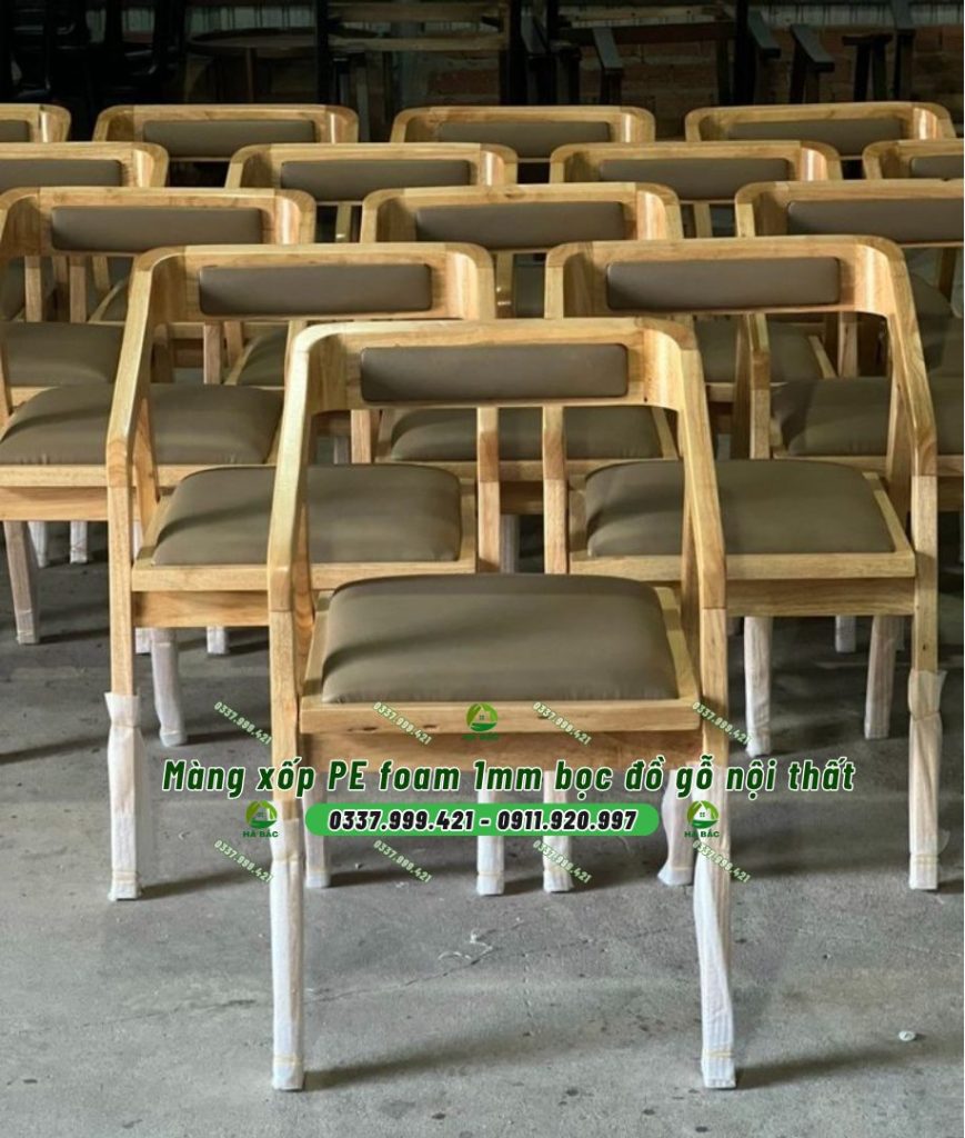 Màng xốp PE foam 1mm bọc đồ gỗ nội thất