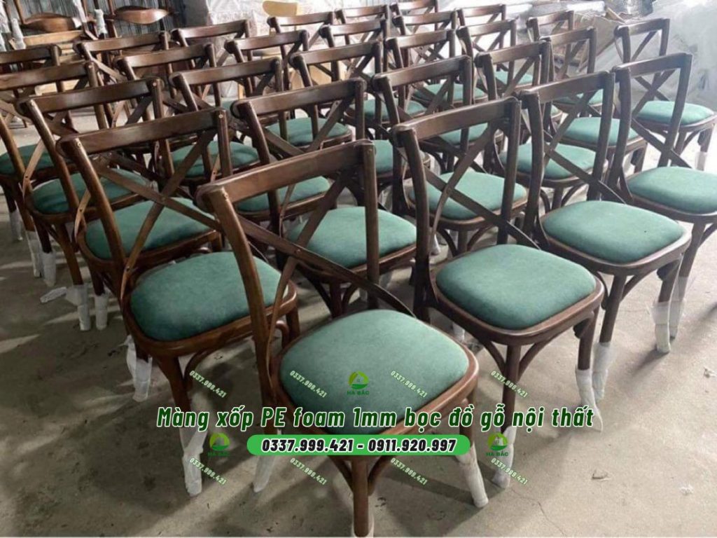 Màng xốp PE foam 1mm bọc đồ gỗ nội thất