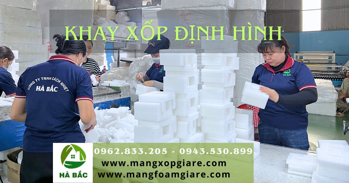 khay xốp định hình khay xốp định hình