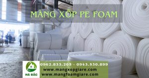 Tìm mua cuộn màng xốp pe foam giá rẻ tại Bắc Ninh