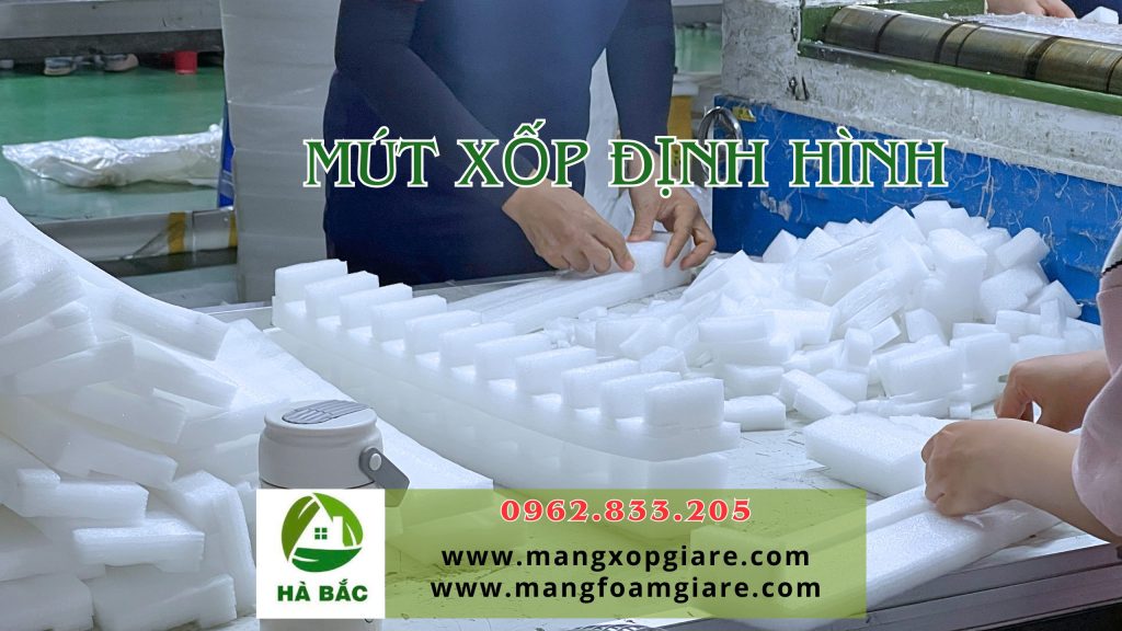 Khay xốp định hình pe foam sản xuất theo yêu cầu tại Hưng Yên