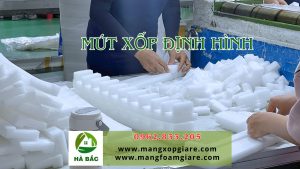 Khay xốp định hình pe foam sản xuất theo yêu cầu tại Hưng Yên