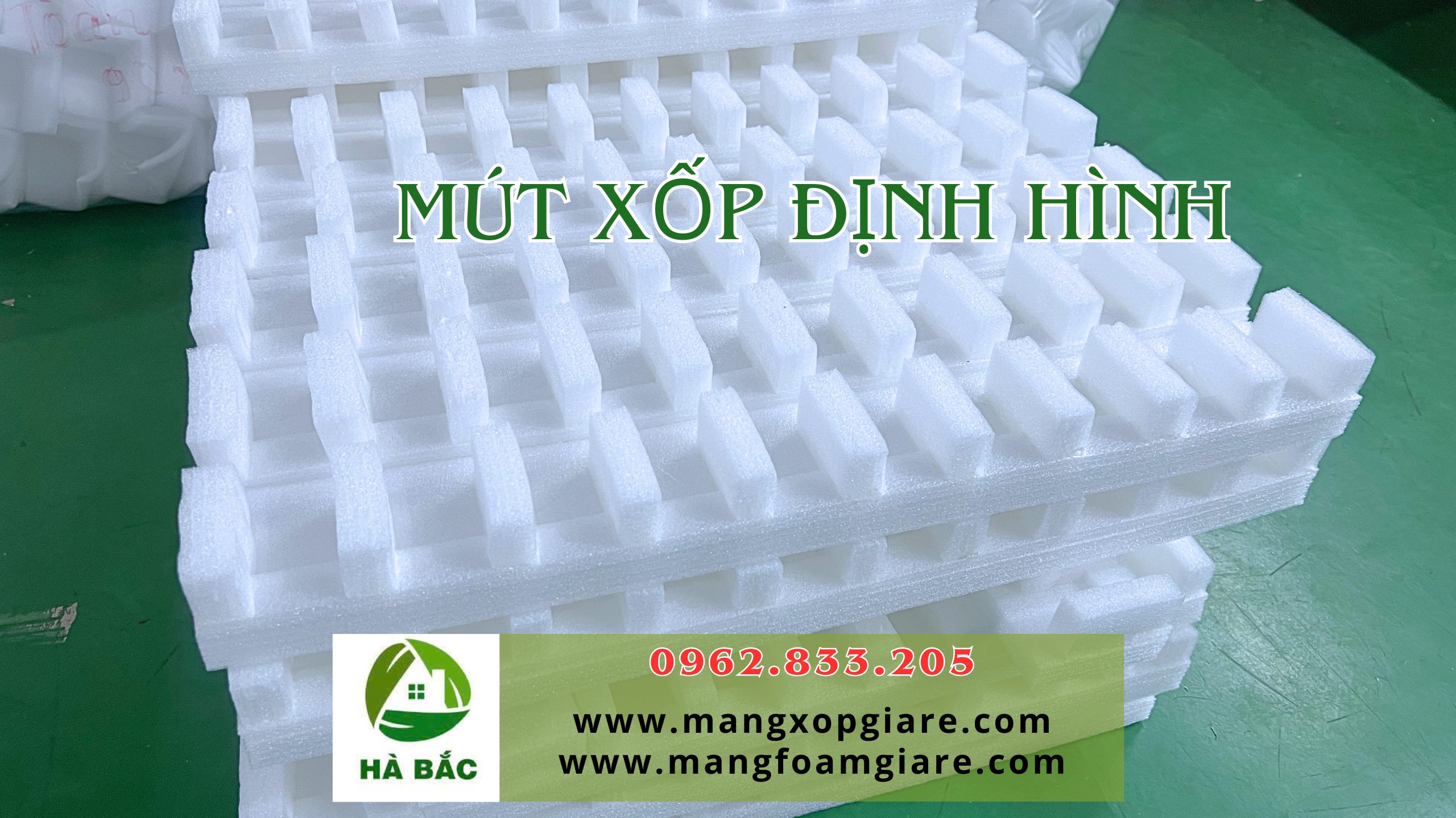khay xốp định hình pe foam