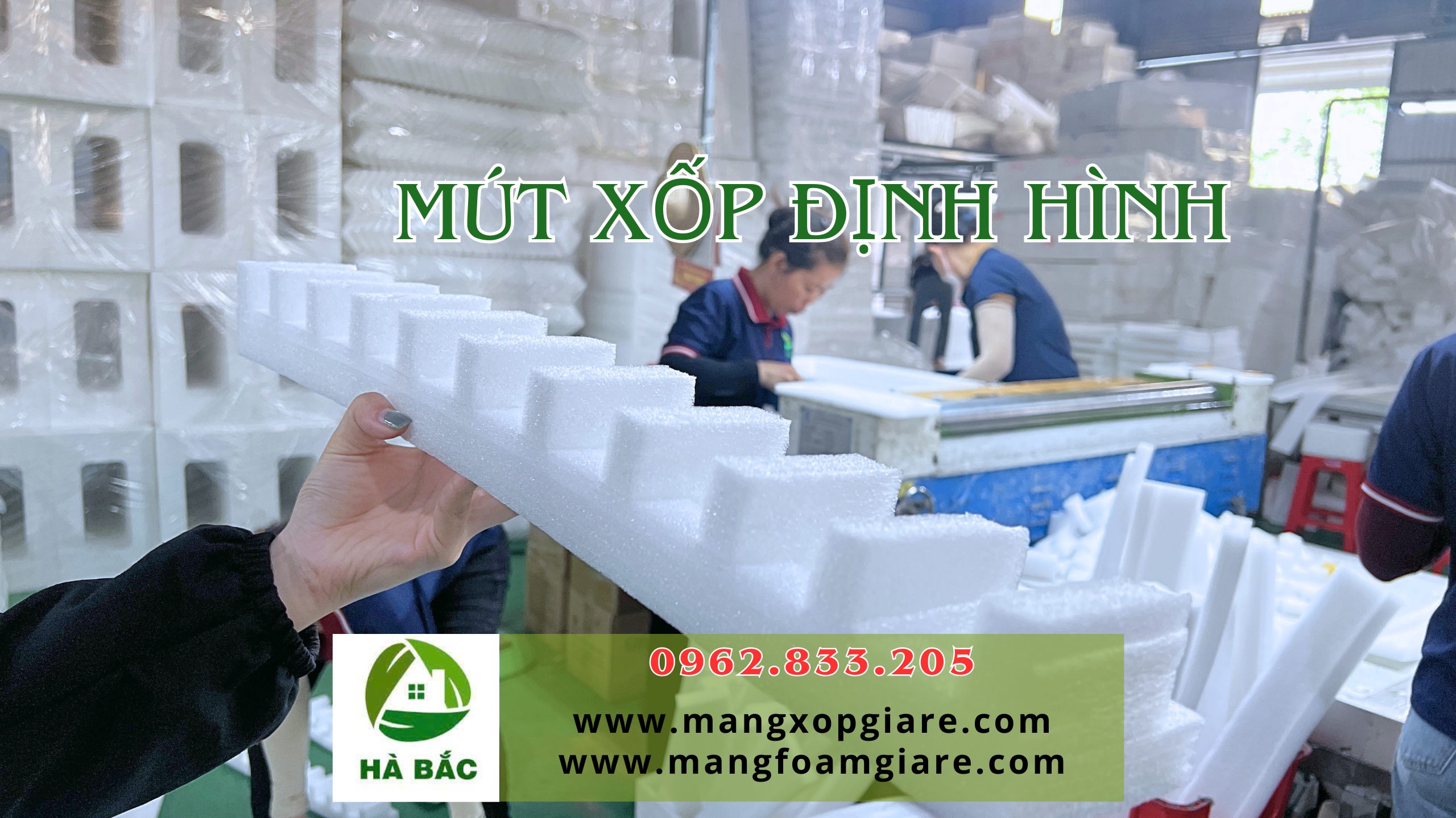 khay xốp định hình pe foam