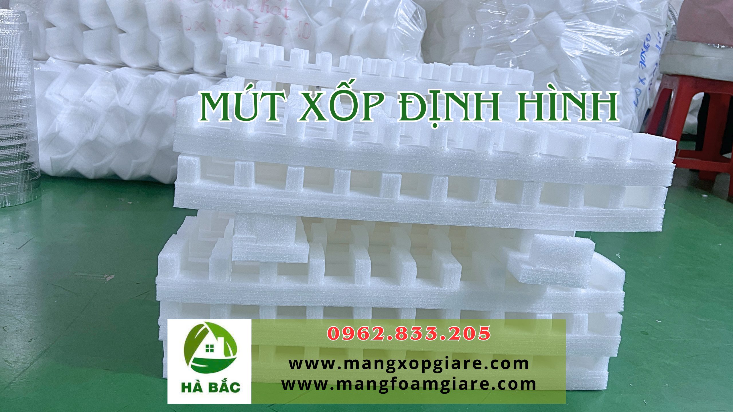 khay xốp định hình pe foam