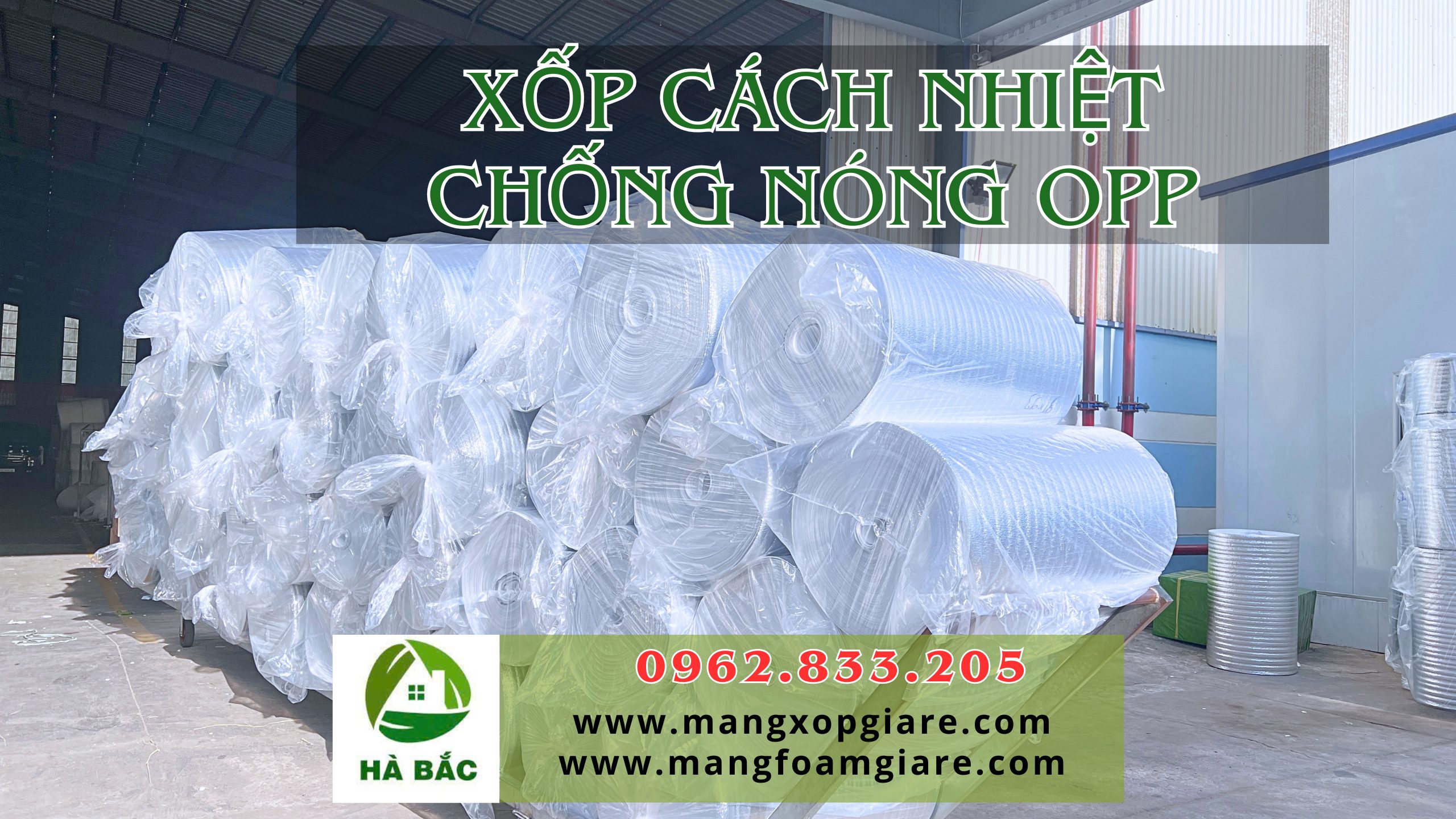Cuộn xốp cách nhiệt chống nóng