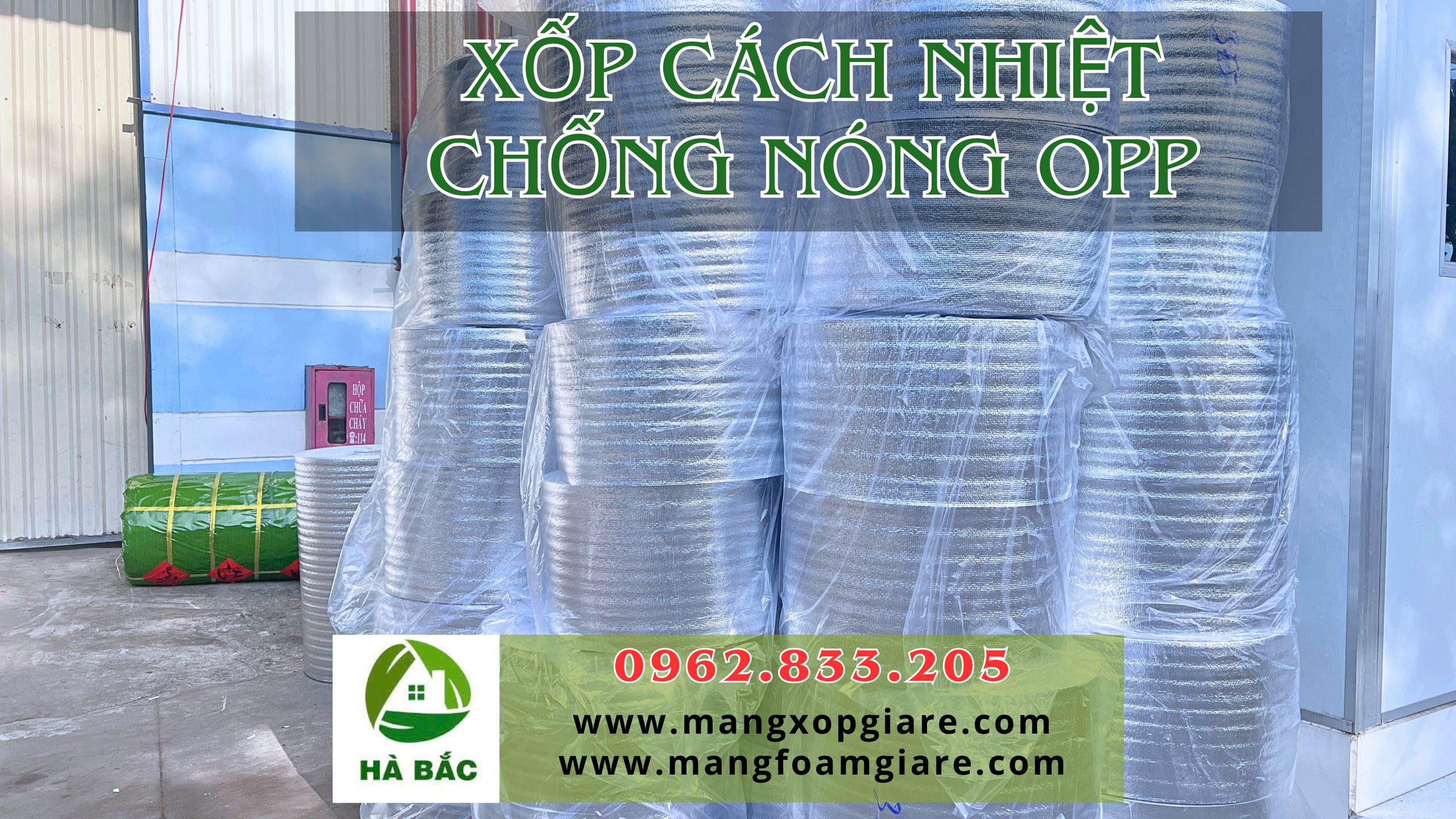 Cuộn xốp cách nhiệt chống nóng
