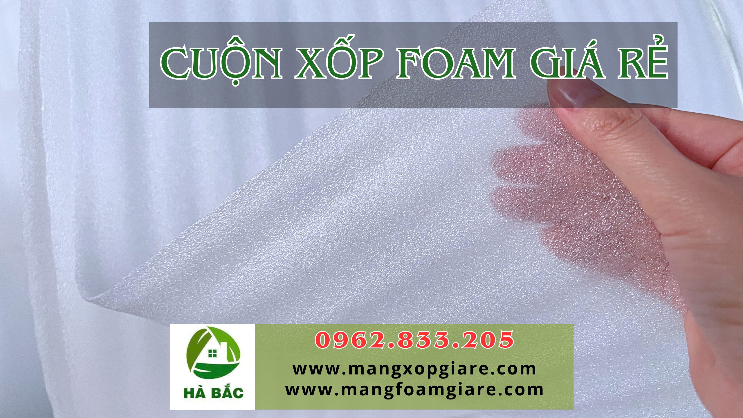 cuộn xốp foam giá rẻ
