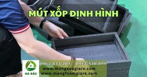 Sản xuất mút xốp định hình pe foam theo yêu cầu tại Hưng Yên