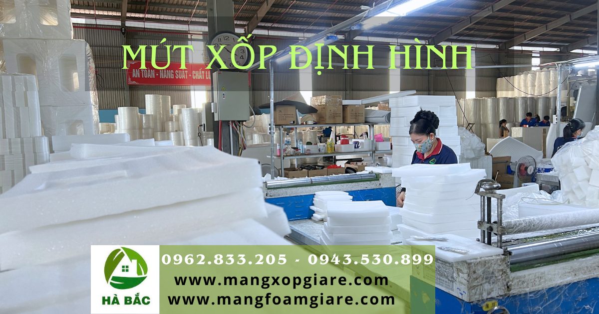 mút xốp định hình pe foam