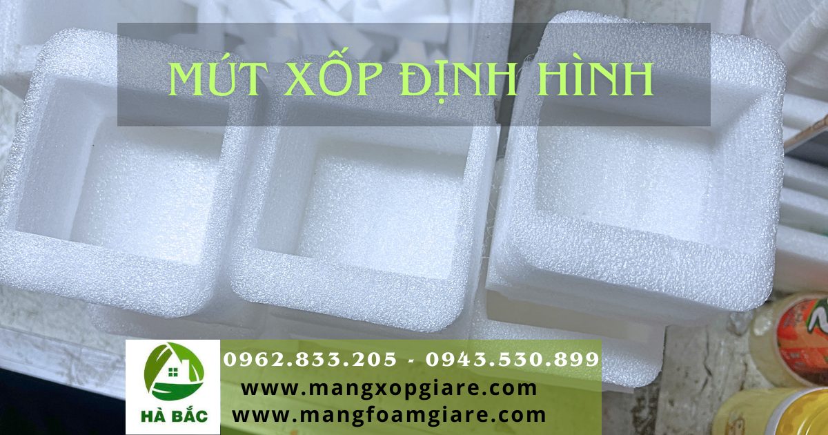 mút xốp định hình pe foam