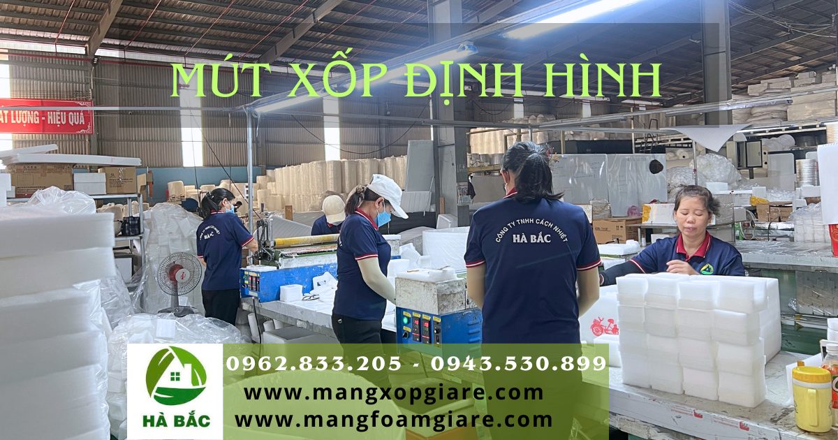 mút xốp định hình pe foam
