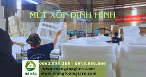 Mút xốp định hình pe foam giải pháp đóng gói của các công ty điện tử