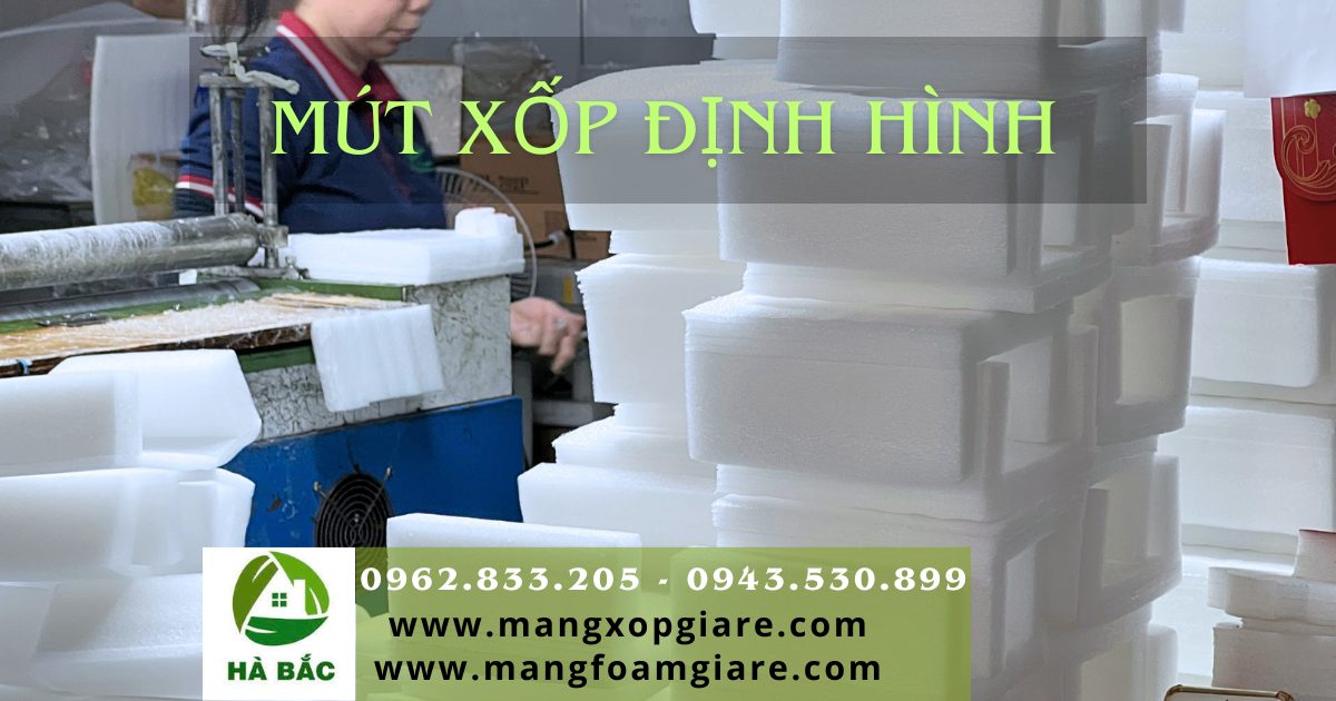 mút xốp định hình pe foam