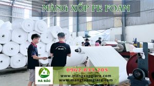 Sản xuất Cuộn màng xốp pe foam giá rẻ tại miền Bắc