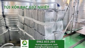 Túi Xốp Bạc Giữ Nhiệt Cho Thực Phẩm – Giữ Nóng Lạnh Từ 4-6 Giờ